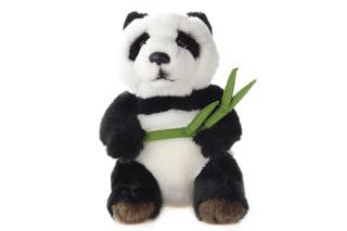 Obrázek z Panda plyš s listem 17cm 